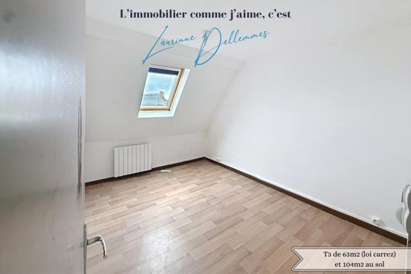 Immeuble de rapport de 283m2 loué à vendre LE CATEAU CAMBRESIS (59) proche du centre