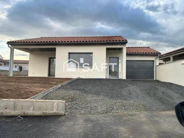 MAISON NEUVE.3 CHAMBRES.PROCHE CENTRE VILLE.TERRASSE COUVERTE