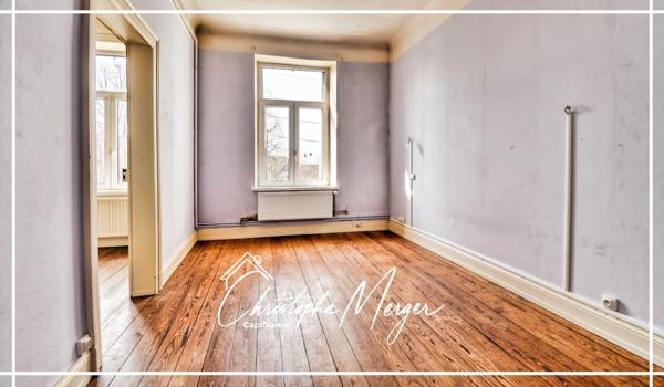 Appartement à vendre 3 chambres 104m² à Sarrebourg (57) en plein centre ville, spacieux et lumineux