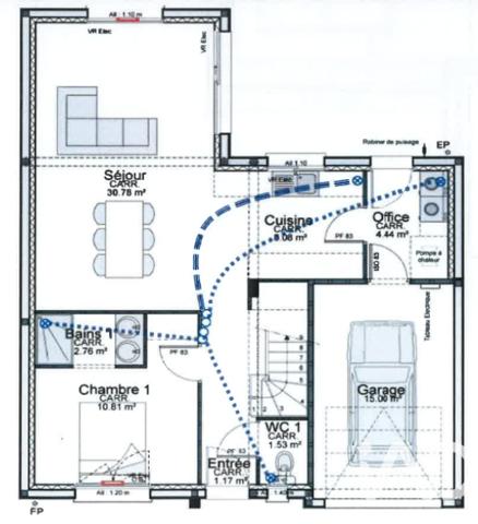 Maison à vendre 5 pièces 118 m² Changé
