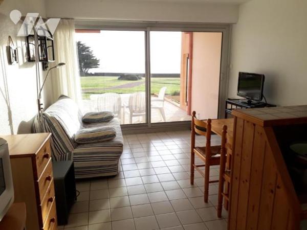 PORNIC - Vue et accès direct sur plage de la Birochère