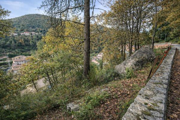 Terrain à bâtir 2 villas, permis accepté Tourrette Levens 1600 m2