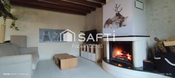 Belle maison d'hôtes rénovée avec 3 chambres avec salle d'eau.