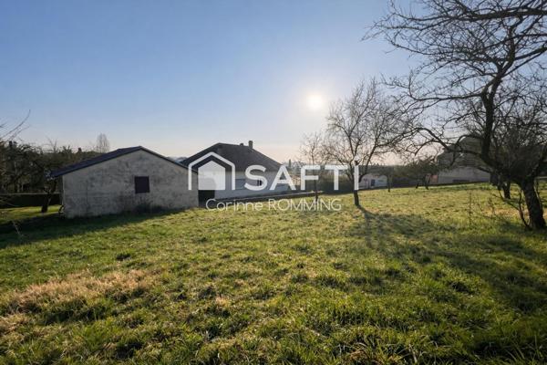 Maison sur terrain de 43 ares dont 19,5 en zone constructible