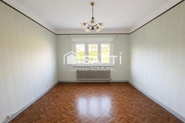 Maison sur terrain de 43 ares dont 19,5 en zone constructible