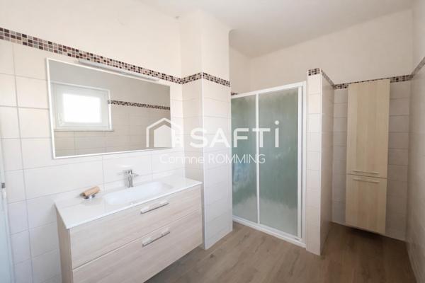 Maison sur terrain de 43 ares dont 19,5 en zone constructible