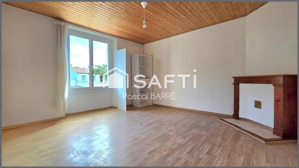 Appartement de 75 m² avec un petit extérieur