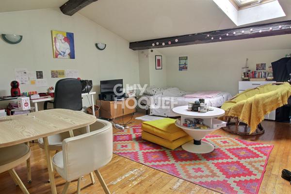 À vendre : Appartement T1 au dernier étage à Nancy Sainte Anne