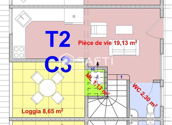 APPARTEMENT T2 NEUF ROUTE DES PLAGES