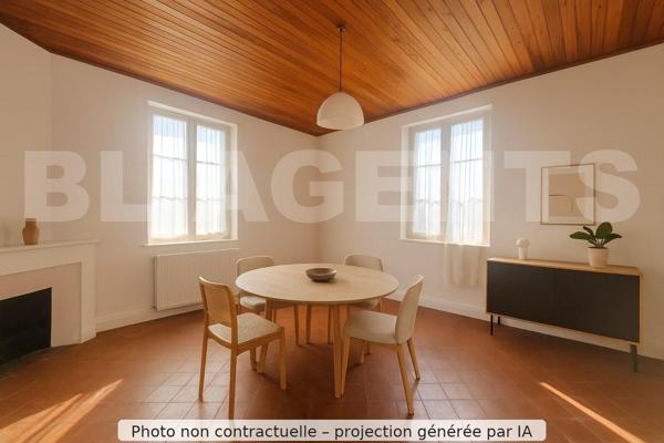 Moissac — Maison/ferme de 230 m² sur 1,9 ha, dépendances et potentiel équestre/agricole