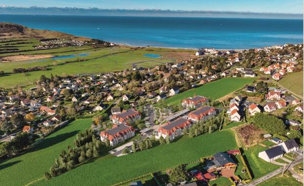 appartement T2 neuf à vendre CRIEL SUR MER (76) surface hab 48.01 m2 + balcon 5.17 m2 + park s-sol.