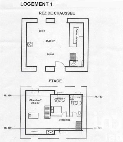 Maison rustique 10 pièces de 175 m² à Cléguérec (56480)