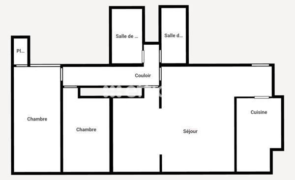 Appartement 4 pièces - 95 m² Exclusivité