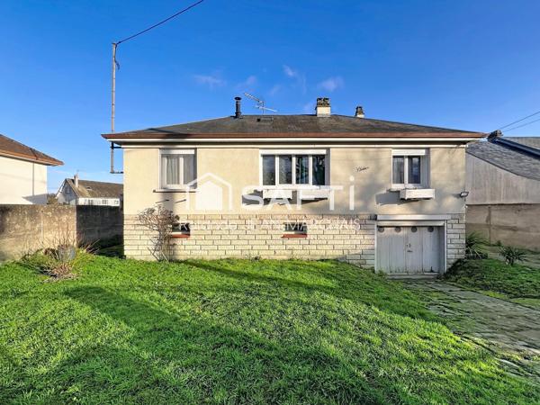 Maison 64m2, sous-sol, dépendance,Sully-sur-Loire.