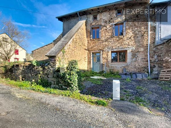 Centrès (12120) Ensemble immobilier unique : 2 maisons rénovées + studio + grange + 2 800 m² de terrain – rentabilité & qualit
