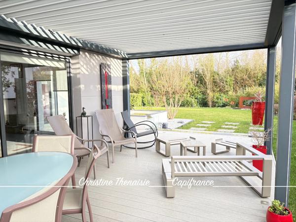 Maison contemporaine Beaux volumes - 5 chambres - Pergola - Garage SAINT GILLES CROIX DE VIE (85)