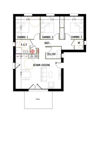 Maison à vendre 4 pièces 81 m² Eysus