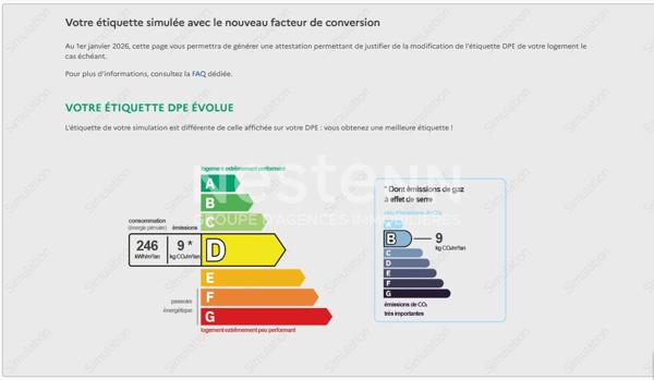 Appartement 2 pieces avec balcon - cave et parking