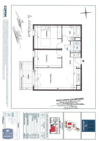 Appartement à louer 3 pièces 61.52m² Cavaillon (84300)