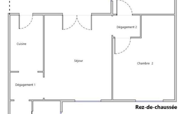 Appartement à vendre    2 pièces • 34,45 m2 Paris 15