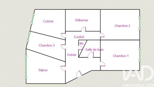 Appartement à vendre 4 pièces 85,45 m² Pontault-Combault