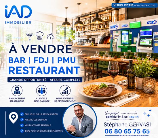 Bar, Brasserie, Tabac à vendre 260 m² Dourdan