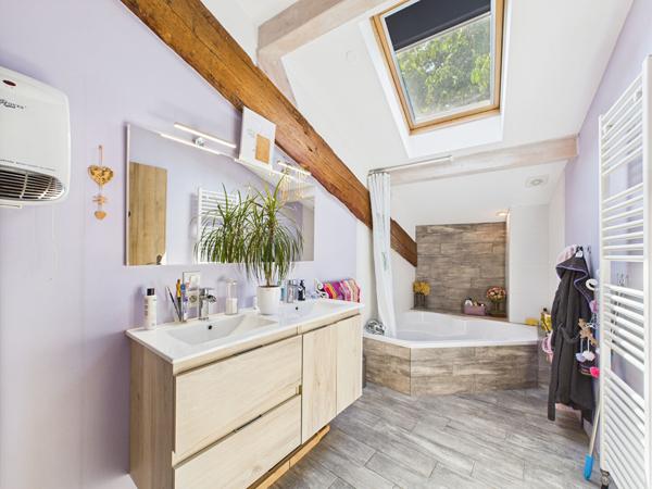 Corps de ferme rénové avec gîte indépendant, piscine et plus d'un hectare de terrain à PLATS