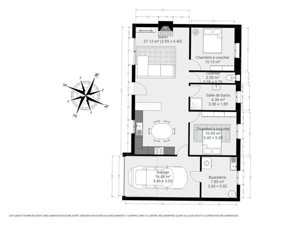 Vente Maison 3 pièces 74 m2 à Le Buisson-de-Cadouin