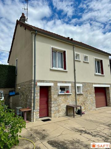 Maison sur sous sol semi enterré avec accès de plain pied
