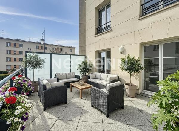 Appartement Antony 4 pièces 95 m2 - RER + TRAM + TVM CROIX DE BERNY - Parc de sceaux + Cave +Parkings