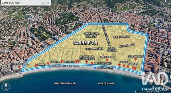 Murs commerciaux  à vendre 256 m² Nice