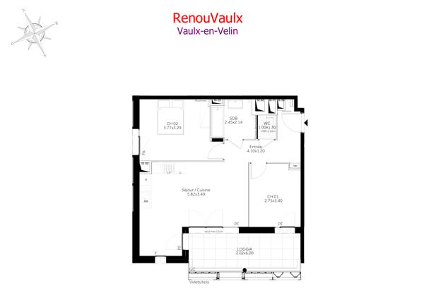 Appartement à vendre à Vaulx-en-Velin (69120) - Rhône