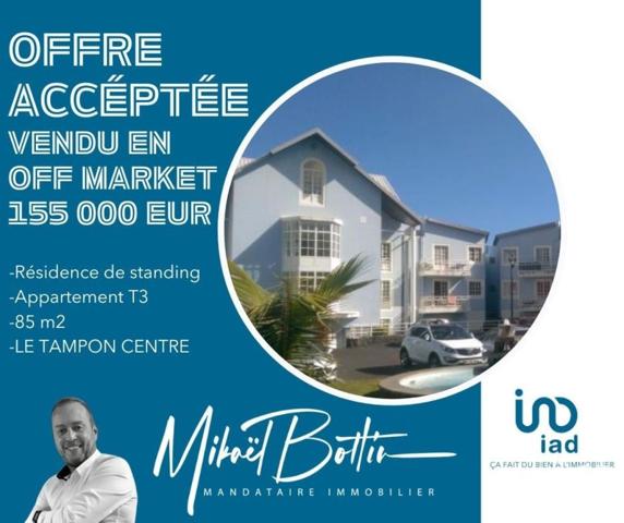 Appartement 3 pièces de 85 m² à Le Tampon (97430)