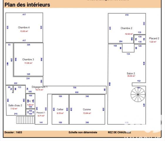 Maison à vendre 5 pièces 185 m² Cussac