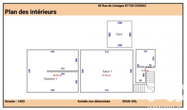 Maison à vendre 5 pièces 185 m² Cussac