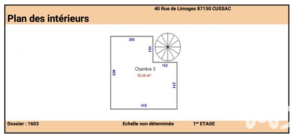 Maison à vendre 5 pièces 185 m² Cussac
