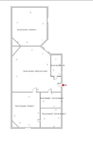 Appartement de 42,13 m²