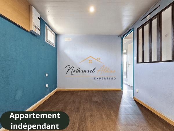 Maison avec logement indépendant, piscine, garage, écurie et terrain