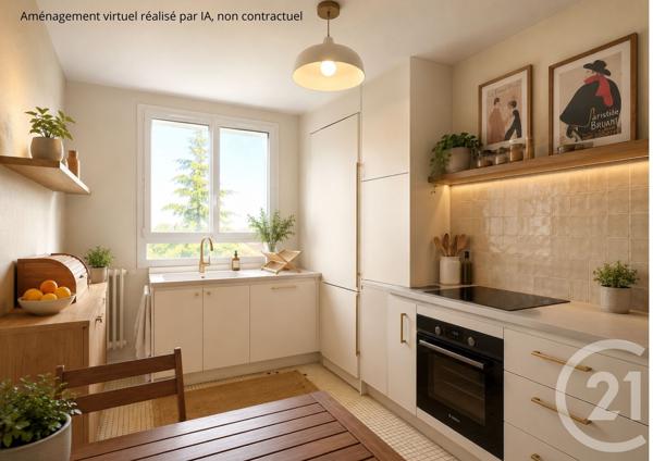 Appartement F2 à vendre  2 pièces - 43,99 m 2   LIMOGES  - 87