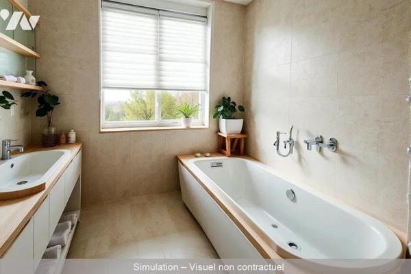 À Salbris, dans un quartier calme et agréable du Loir-et-Cher, proche des commodités et bordé d...