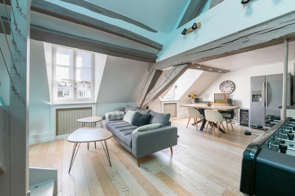 Longjumeau (91160) Duplex de charme en cœur de ville – 3 pièces, dernier étage, faibles charges