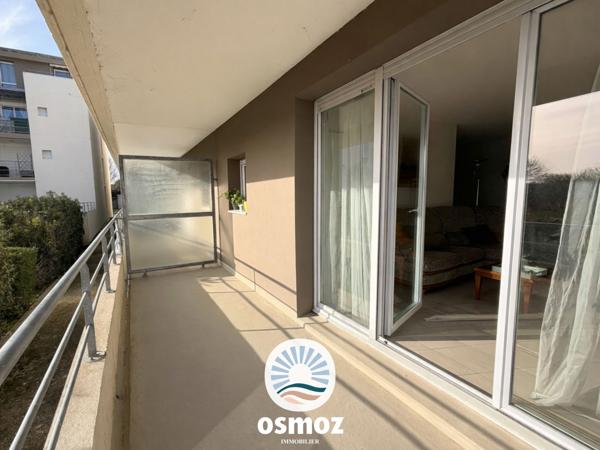 Appartement type 3 avec extérieur et double garage !