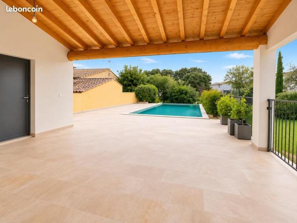 Caumont-sur-Durance – Maison familiale avec piscine et terrain détachable