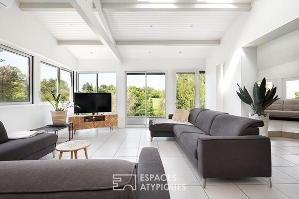 Maison avec piscine sur les hauteurs d’ALBI dans un écrin de verdure