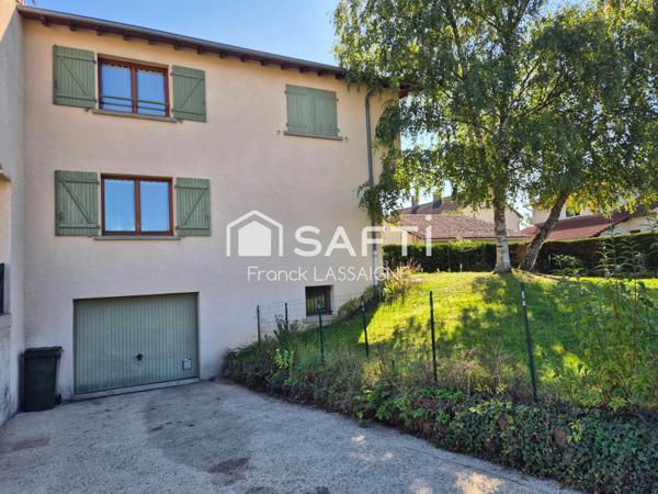 Maison 119m² avec 3 chambres + terrain et garage