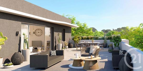 Appartement T3 à vendre  3 pièces - 60,65 m 2   CASTELNAU LE LEZ  - 34