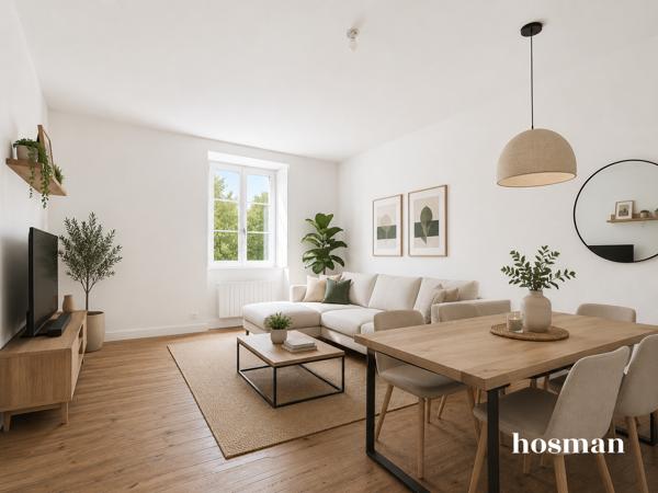 Bel appartement 2 pièces de 32,10 m2 - lumineux et traversant - Entièrement rénové en 2025 - Quartier Gare Nord - Jardin des plantes à Nantes