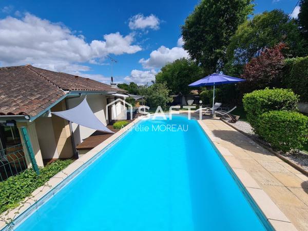 Maison 4ch sans travaux, piscine, grand jardin