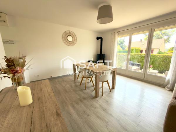 Superbe maison de plain-pied avec jardin et sous-sol total à Villers-sous-Saint-Leu