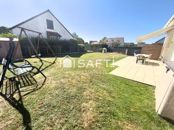 Superbe maison de plain-pied avec jardin et sous-sol total à Villers-sous-Saint-Leu